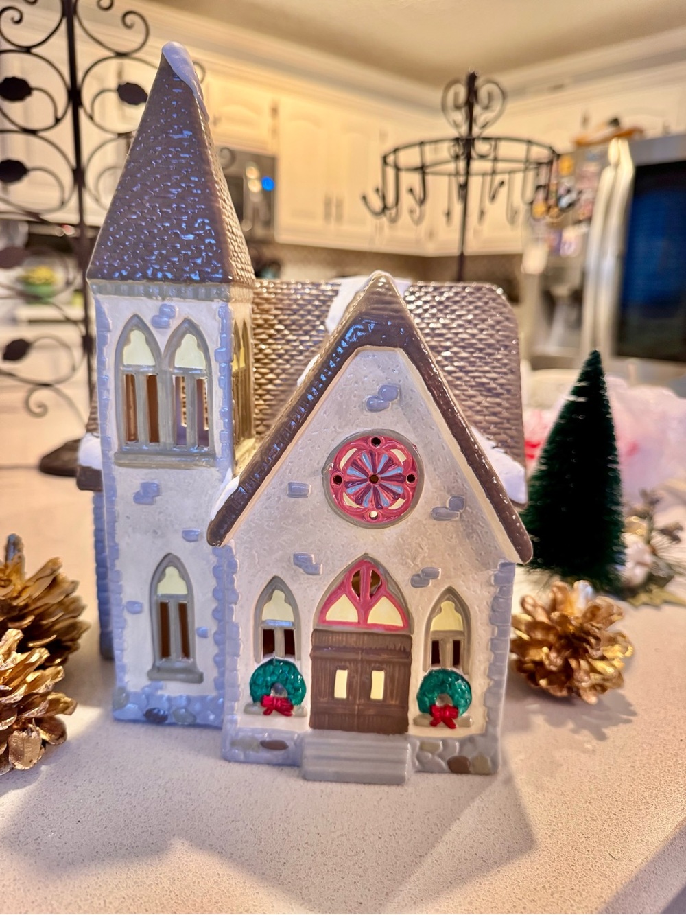 Dept 56 Redeemer Chapel Snow Village 1988